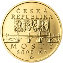 Náhled Reverzní strany - 5000 Kč Most v Náměšti nad Oslavou b.k.